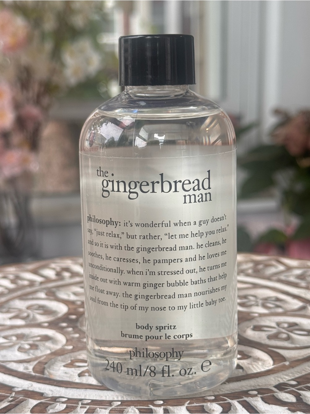 Philosophy The Gingerbread Man Body Spritz 8 oz Discontinued Hard to Find New